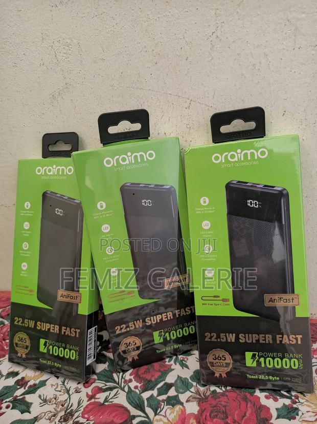 Oraimo Toast 22.5 Byte 10000mah 22.5w Power Bank · Photo 1
