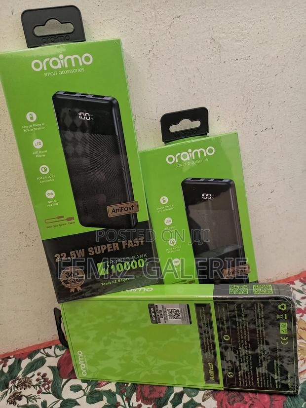 Oraimo Toast 22.5 Byte 10000mah 22.5w Power Bank · Photo 3