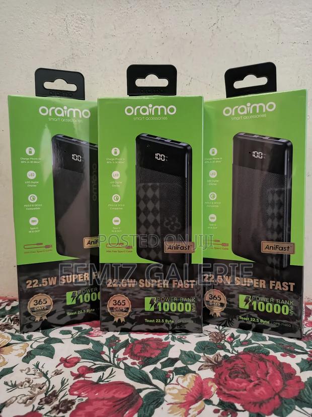 Oraimo Toast 22.5 Byte 10000mah 22.5w Power Bank · Photo 4