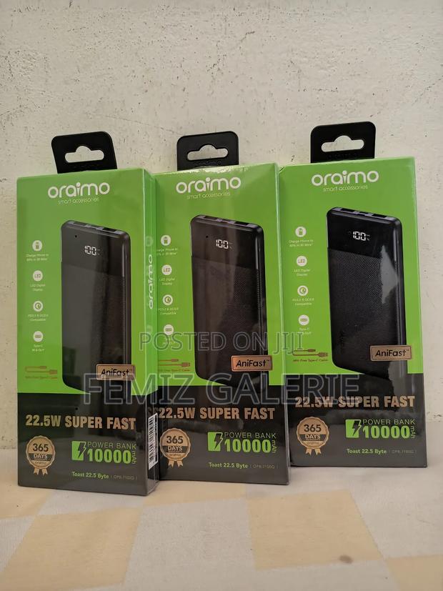 Oraimo Toast 22.5 Byte 10000mah 22.5w Power Bank · Photo 1