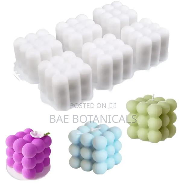 9 Cavity Bubble Candle Mold · Photo 1