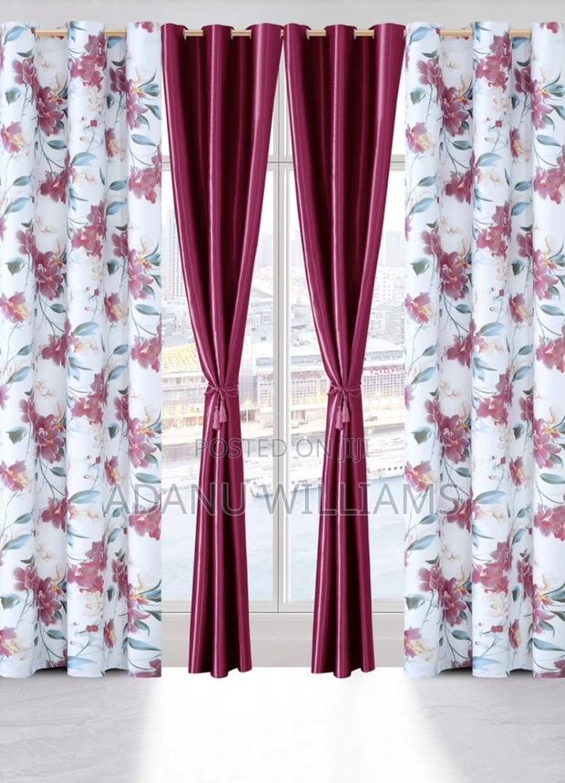 Luxurious 4in1 Curtains Set (Available in Diff Colors ) · Photo 1