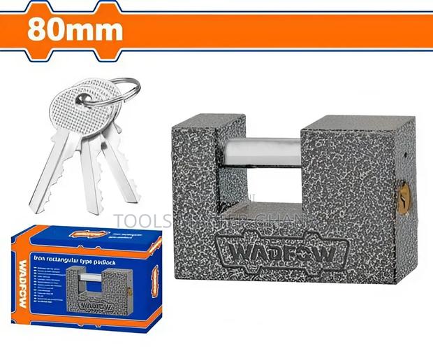 Rectangular Type Iron Padlock # Wpd7580 · Photo 1