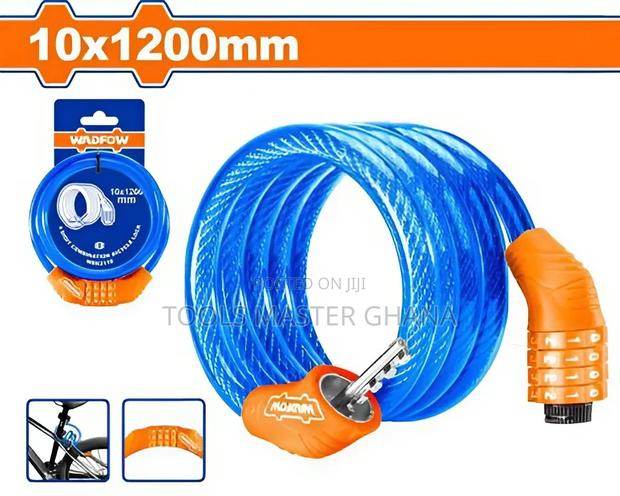 4 Digit Combination Bicycle Cable Lock # Wbk2110 · Photo 1
