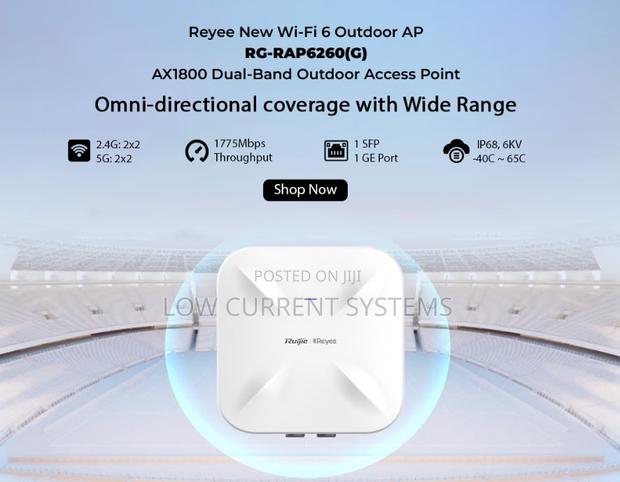 Ruijie Wireless Access Point Internet Network Wifi Ax1800 · Photo 1