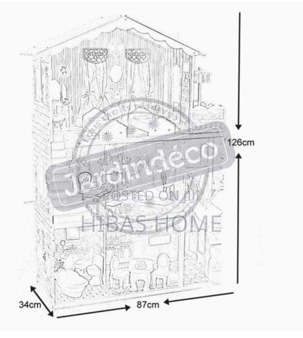 Kidkraft My Dream Mansion Wooden Dollhouse 4ft Dollhouse · Photo 5