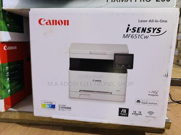 Multifunctional Color A4 Mf651cw Isensys Canon Printer · Photo 1