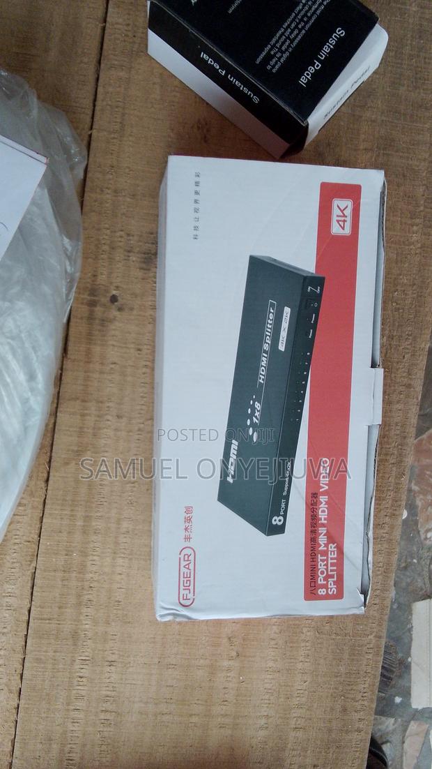 8*1 Ways Hdmi Splitter Original( * Very High Quality) · Photo 1