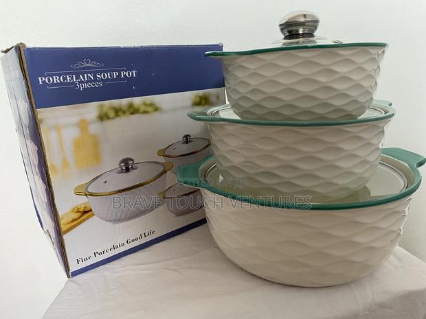 Ceramic Serving Soup Bowl Set · Photo 2