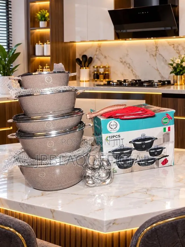 Premium 12PCS Non-Stick Kitchen Cookware, Set Upgrade Your Kitchen. · Photo 1