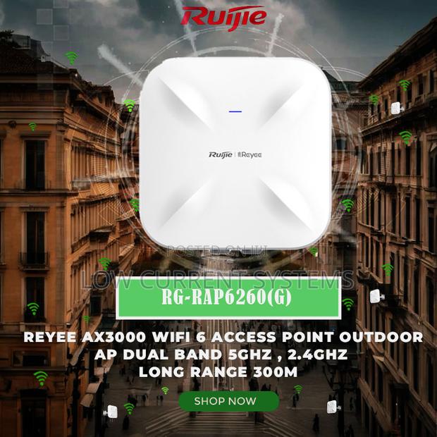 Ruijie Outdoor Access Point Dual Band Wifi 6 Wireless · Photo 1