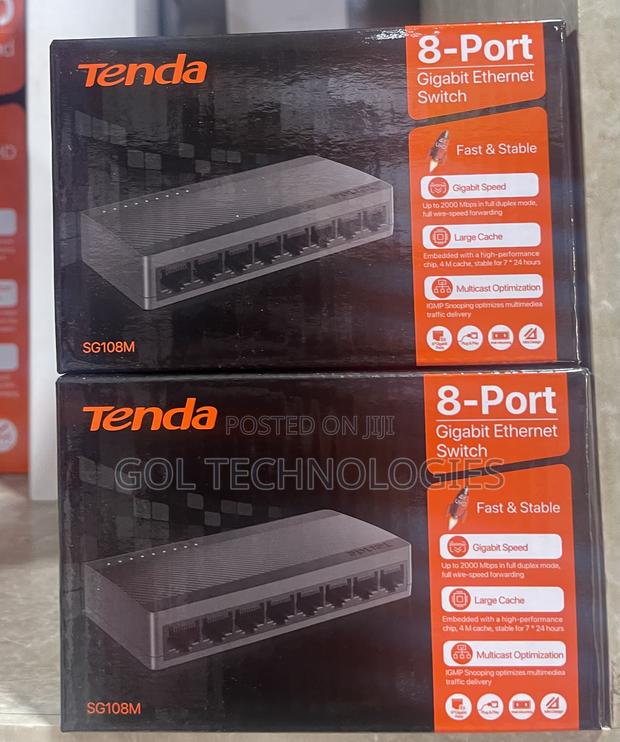 8-Port Gigabit Desktop Switch Sg108m Ethernet Switch · Photo 2