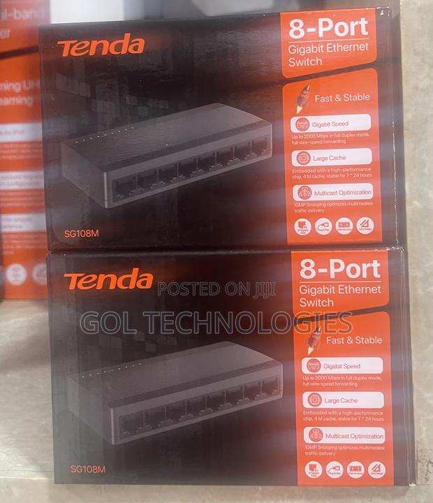 8-Port Gigabit Desktop Switch Sg108m Ethernet Switch · Photo 3