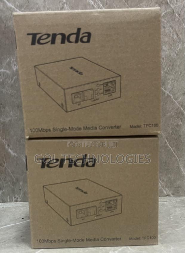 Fiber Media Converter Single Mode a B Tenda Tfc100 a B · Photo 7