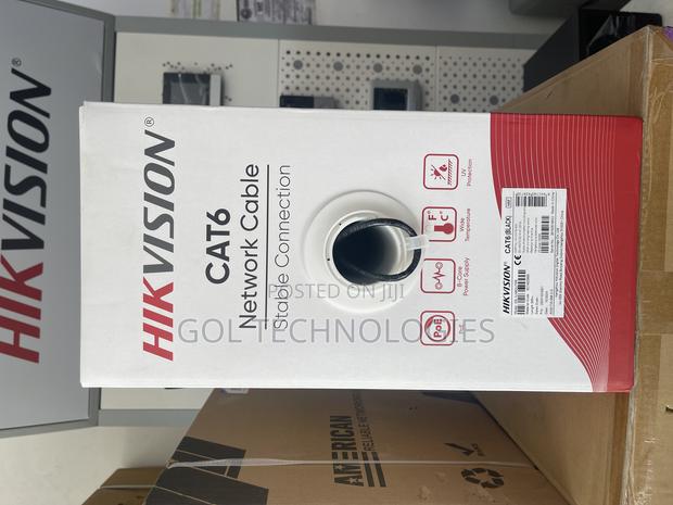 Hikvision Pure Copper Cat6 Cable Ds-1ln6outpe Full Copper · Photo 3