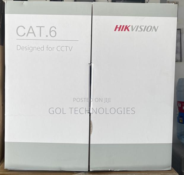 Hikvision Full Copper Cable 305m Ds-1ln6uzc0 100% Cpper Cat6 · Photo 2