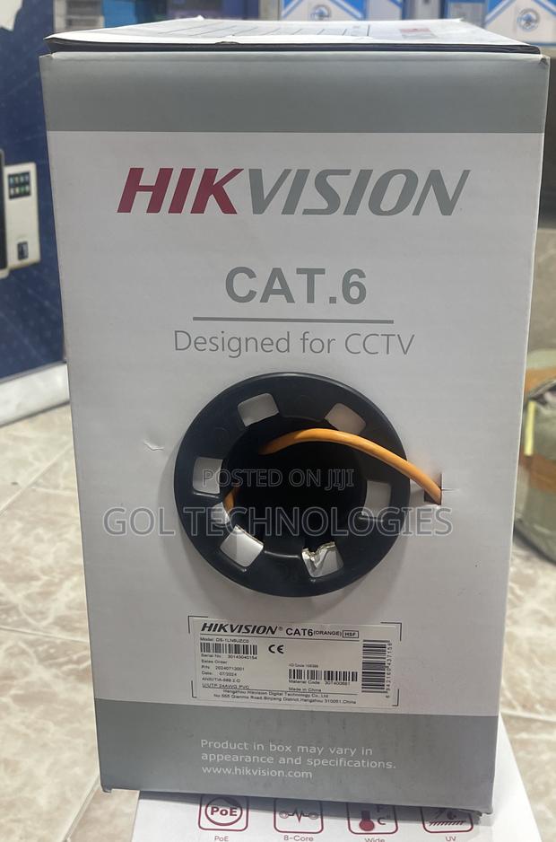 Hikvision Full Copper Cable 305m Ds-1ln6uzc0 100% Cpper Cat6 · Photo 3