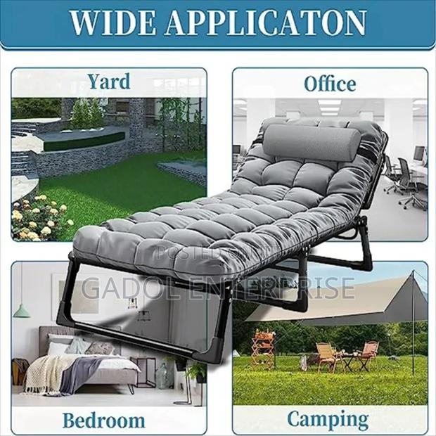 Foldable Bed Camp Bed With Mattress · Photo 2