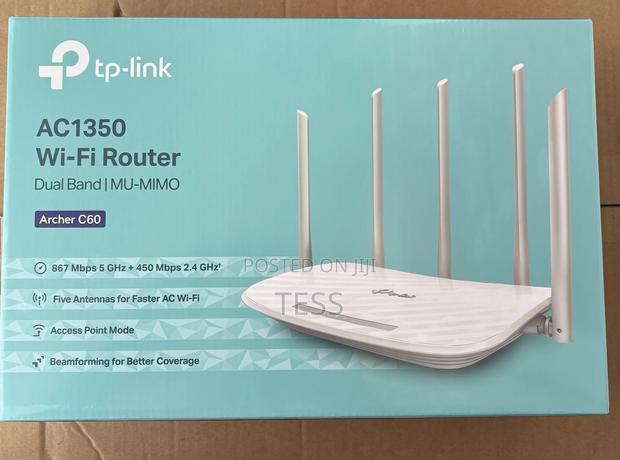 Tp-Link Archer C60 Ac1350 Wireless Dual Band Router · Photo 1