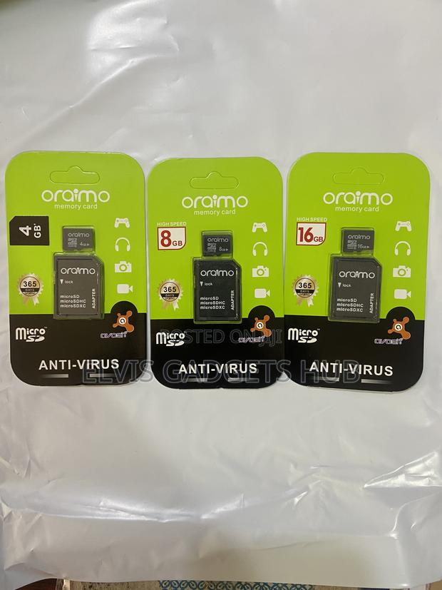 Oraimo 4gb Memory Card · Photo 1