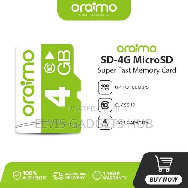 Oraimo 4gb Memory Card · Photo 2