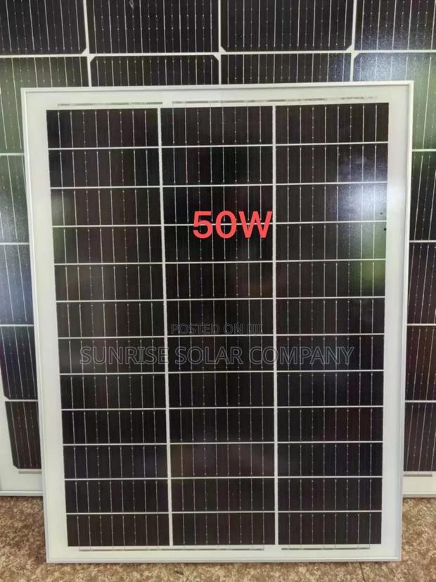 Solar Panel 50w Mono · Photo 1