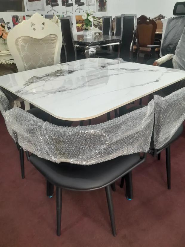 Dinning Table And Chair Marble · Photo 1