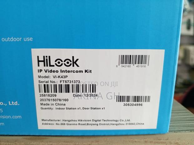 Hilook Ip Video Door Phone Intercom Kit Vl-K43p · Photo 3