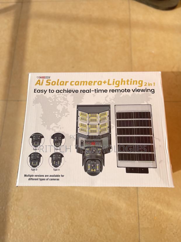 Hikview 4g Solar Street Ligh Camera Dual Lens (2 in 1) · Photo 3