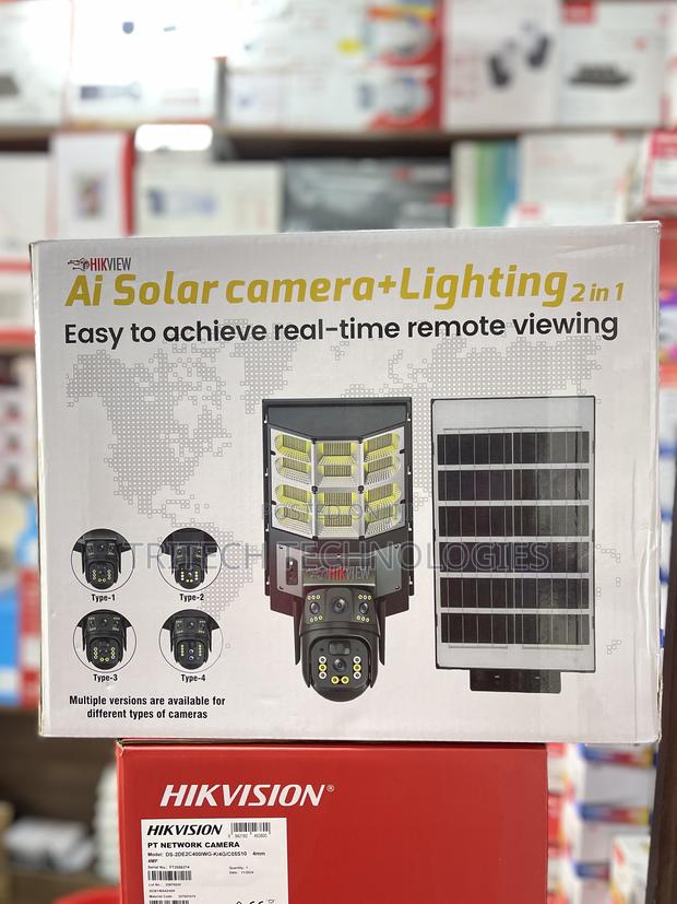 Hikview 4g Solar Street Ligh Camera Dual Lens (2 in 1) · Photo 5