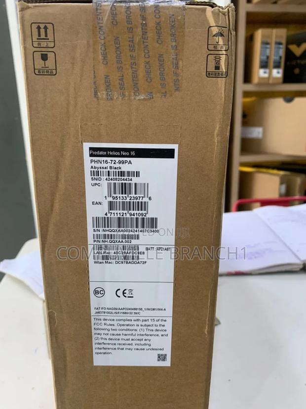 New Laptop Acer Predator Helios Neo 16 16GB Intel Core I9 SSD 1T · Photo 1