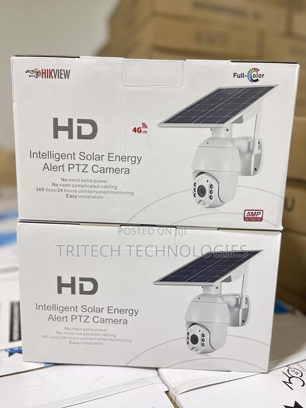 Hikview 4g Solar PTZ Camera (3mp) Ubox App · Photo 1