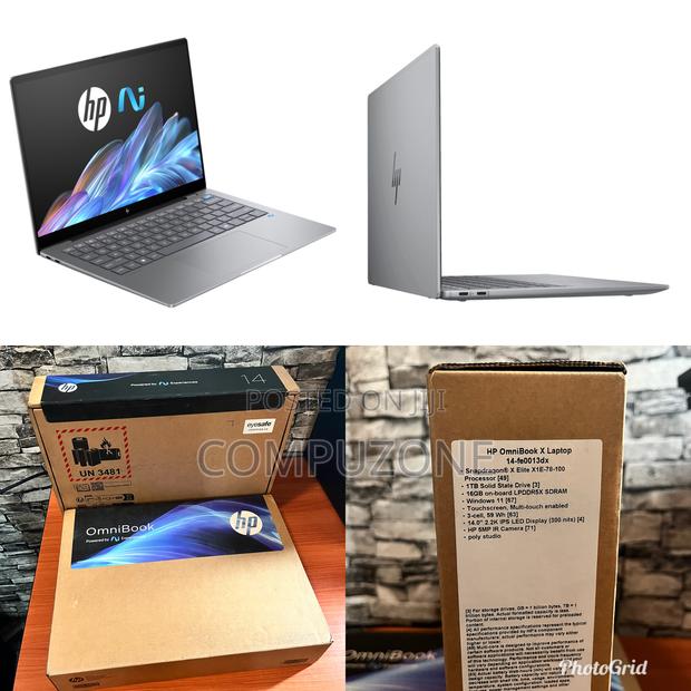 New HP OmniBook X Laptop 14-fe0097nr 16GB Qualcomm Snapdragon X Elite · Photo 1