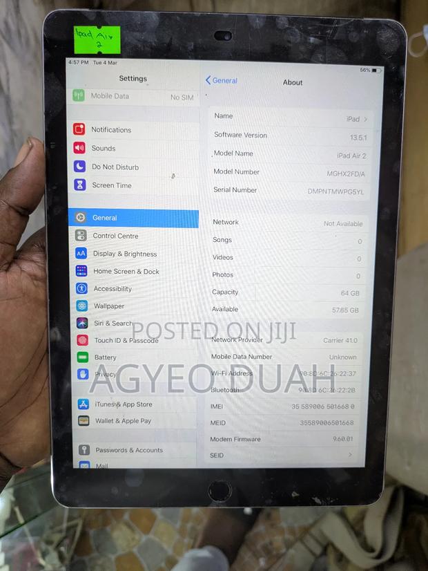 Apple iPad Air 2 64 GB Gray · Photo 4
