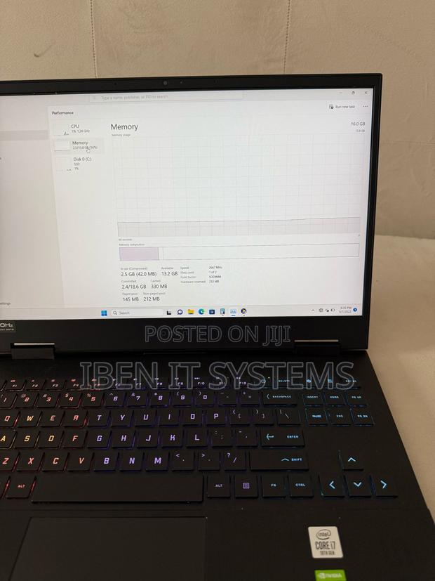 Laptop HP Omen 17t 16GB Intel Core i7 SSHD (Hybrid) 1T · Photo 4