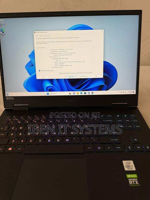 Laptop HP Omen 17t 16GB Intel Core i7 SSHD (Hybrid) 1T · Photo 7