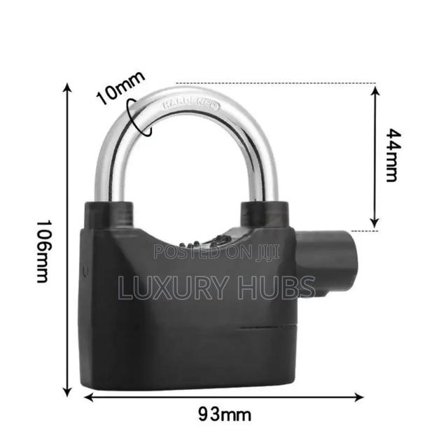 Alarm Padlock (Waterproof And Anti-rust) · Photo 3