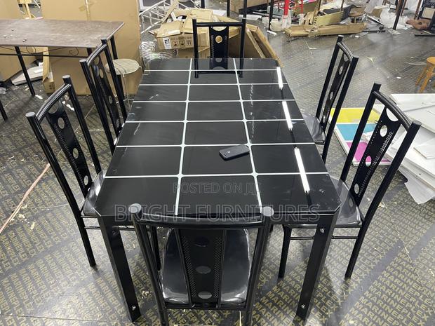Glass Dining Table With Six Chairs · Photo 5