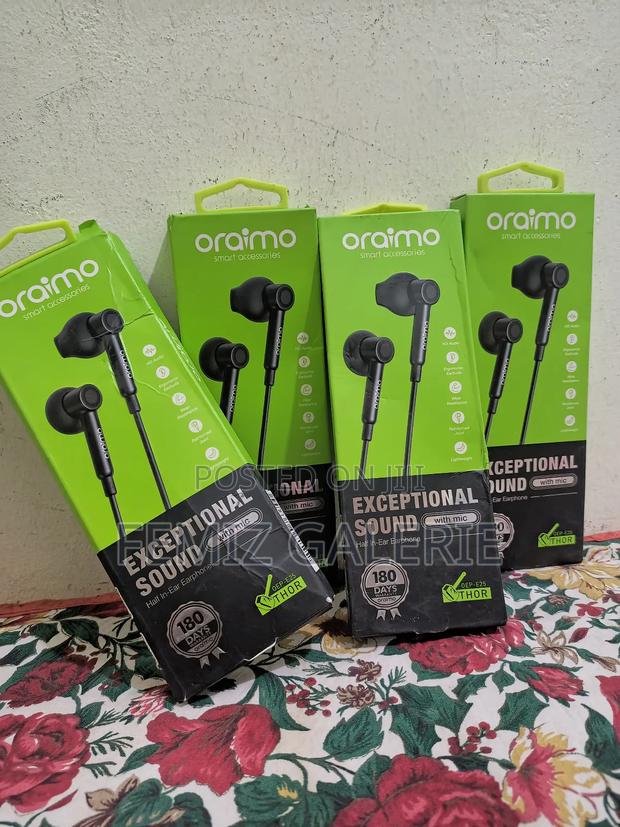 Oraimo Thor Half in-Ear Wired Earphones · Photo 2