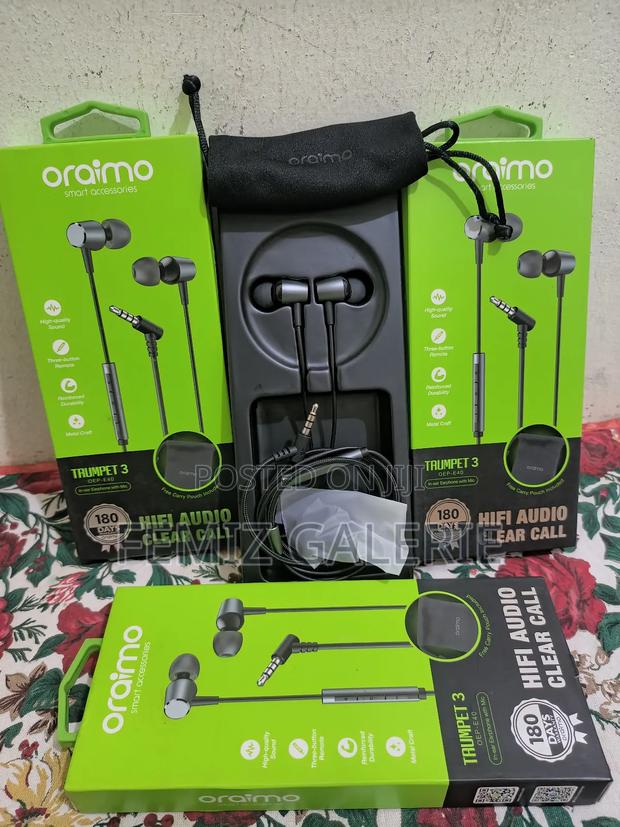 Oraimo Trumpet 3 Wired Earphones · Photo 1