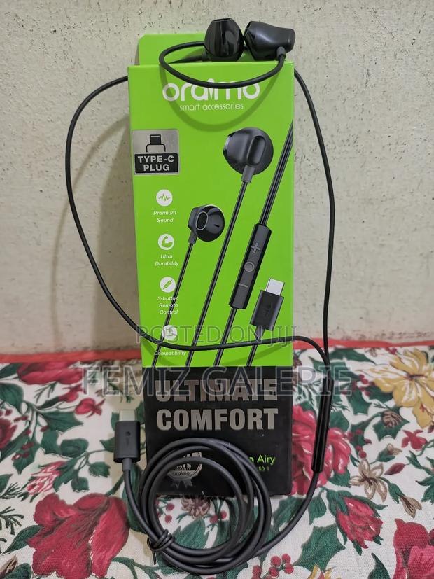 Oraimo Halo Airy Type-C Half in-Ear Wired Headphones · Photo 1