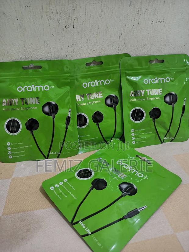 Oraimo Halo Lite 3.5mm Half in-Ear Earphones · Photo 1