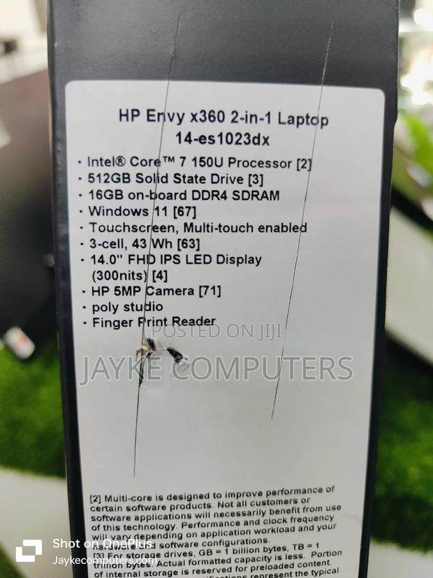 New Laptop HP Envy X360 13z 16GB Intel Core I7 SSD 512GB · Photo 3