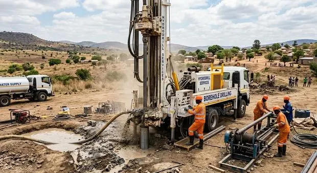 Community Borehole Drilling Masters in Bantama · Photo 1