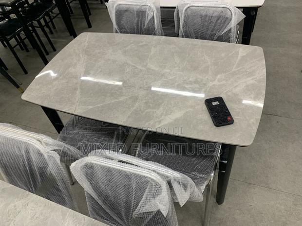 Marble Dining Table With Chairs (Strong and Firm) · Photo 2