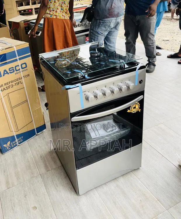 Extremely Durable Volcano Glass Oven 4 Burner With Grill(Glass Lid). · Photo 1