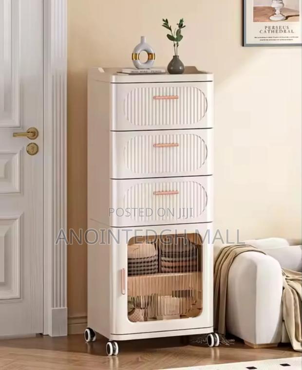 Plastic Drawer Storage - Gray · Photo 1