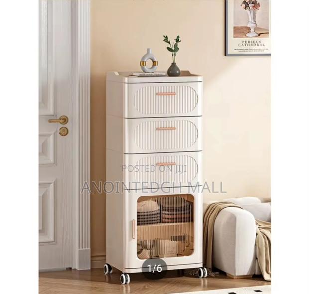 Plastic Drawer Storage - Gray · Photo 2