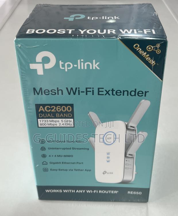 Tp-Link Ac2600 Mesh Wifi Extender Re650 · Photo 1