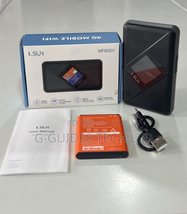 Lsun 4g Mobile Wifi Mf605v, Lsun 4g/5g Universal Mifi Wi-Fi6 · Photo 1